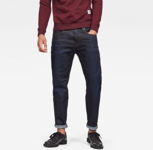 G-Star RAW 3301 Relaxed Straight Jeans Donkerblauw Heren