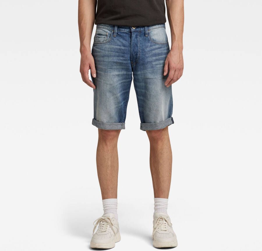 G-Star RAW 3301 Denim Short Midden blauw Heren