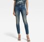 G-Star RAW 3301 Skinny Ankle Jeans Midden blauw Dames - Thumbnail 1