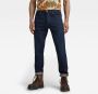 G-Star RAW 3301 slim fit jeans worn in deep marine - Thumbnail 3