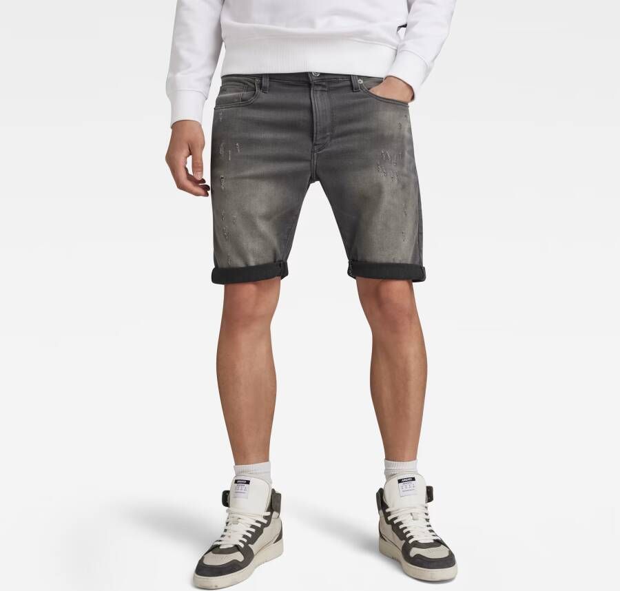 G-Star RAW 3301 Slim Denim Short Grijs Heren