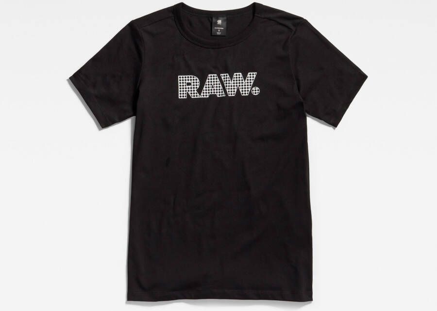 G-Star RAW Anglaise Graphic RAW Top Zwart Dames
