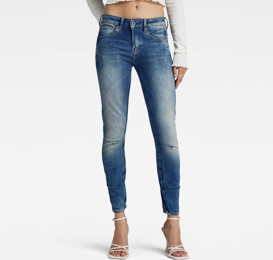 G-Star RAW Arc 3D Skinny Jeans Midden blauw Dames