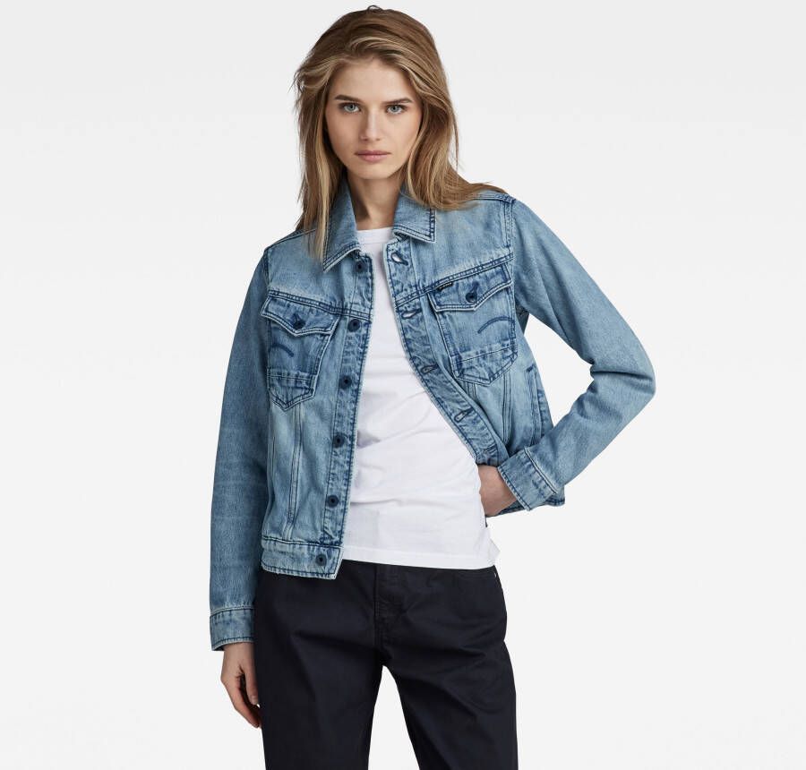 G-Star RAW Arc 3D Regular Jack Lichtblauw Dames