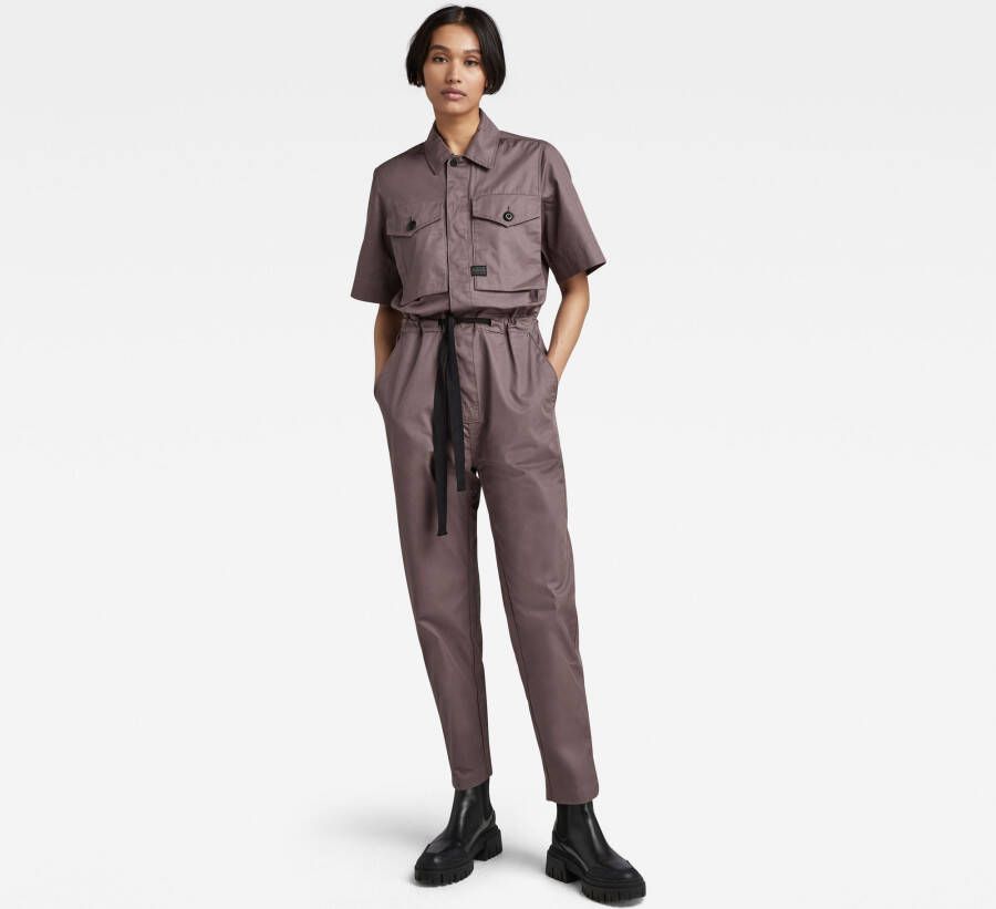 G-Star RAW Army Jumpsuit Paars Dames