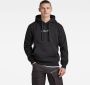 G-Star Raw Hoodie met labelstitching model 'Autograph' - Thumbnail 1