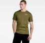 G-Star RAW Back Graphic Slim T-Shirt Groen Heren - Thumbnail 1