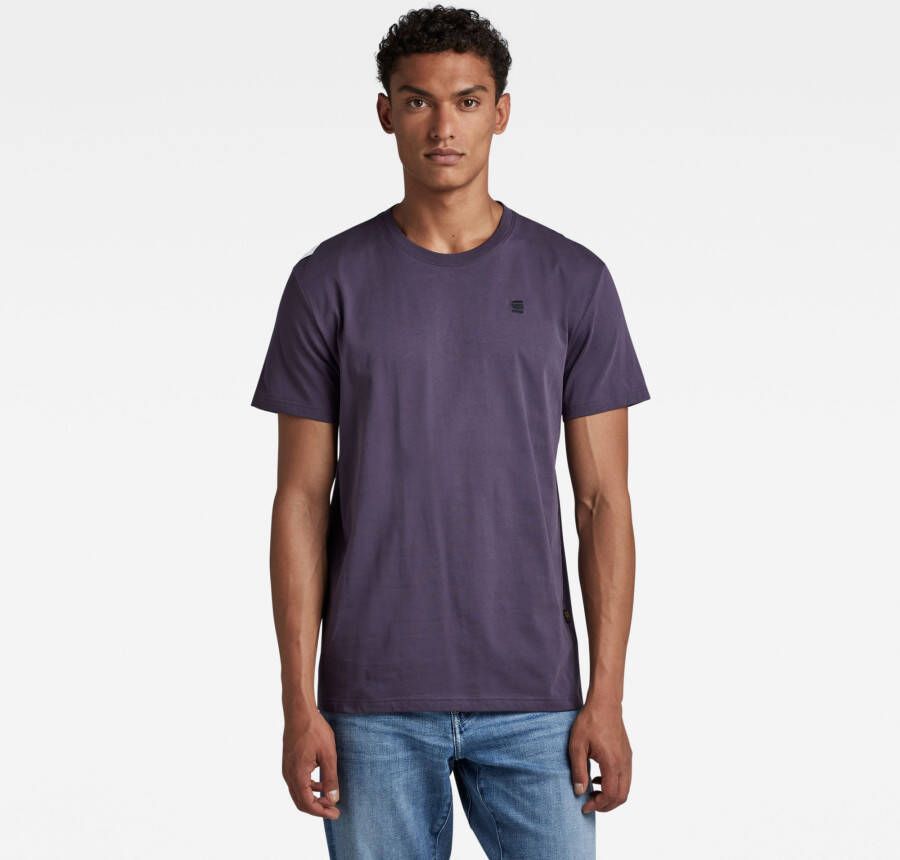 G-Star RAW Base-S T-Shirt Paars Heren