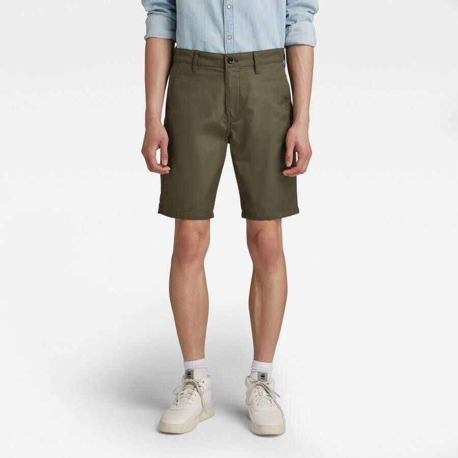 G-Star RAW Bronson Straight Short Groen Heren