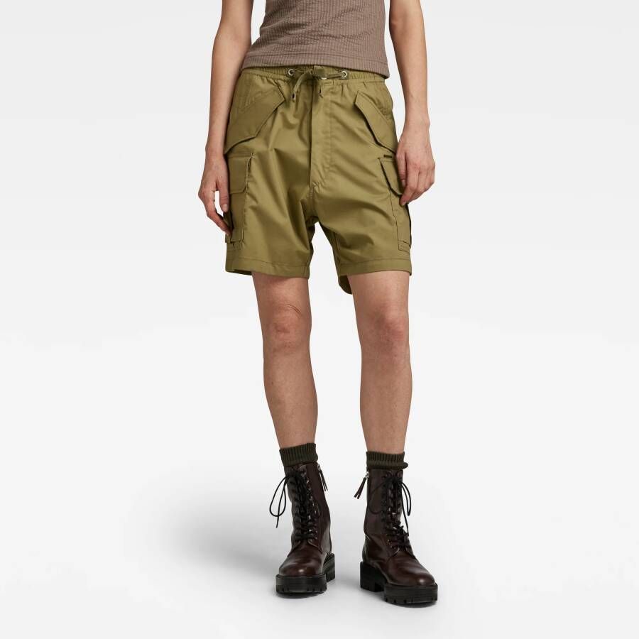 G-Star RAW Cargo Short Groen Dames