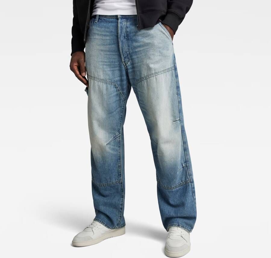 G-Star RAW Carpenter 3D Loose Jeans Midden blauw Heren