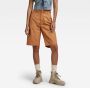 G-Star RAW Chino Bermuda Short Bruin Dames - Thumbnail 1