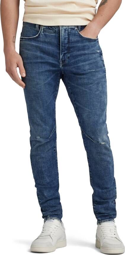 G-Star RAW D-Staq 3D Slim Jeans Midden blauw Heren