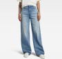 G-Star RAW Deck 2.0 High Loose Jeans Midden blauw Dames - Thumbnail 1
