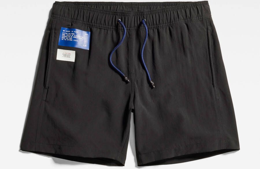 G-Star RAW Dirik Solid Artwork Zwembroek Zwart Heren