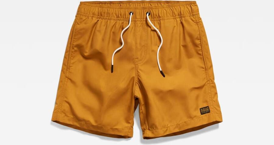 G-Star RAW Dirik Solid Zwemshort Bruin Heren