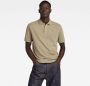 G-STAR RAW Heren Polo's & T-shirts Dunda Slim Polo S s Groen - Thumbnail 3
