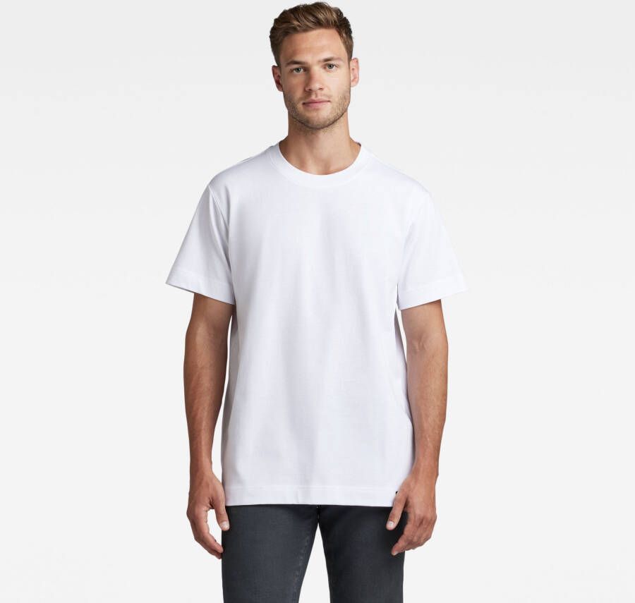 G-Star RAW Essential Organic Cotton Loose T-Shirt Wit Heren