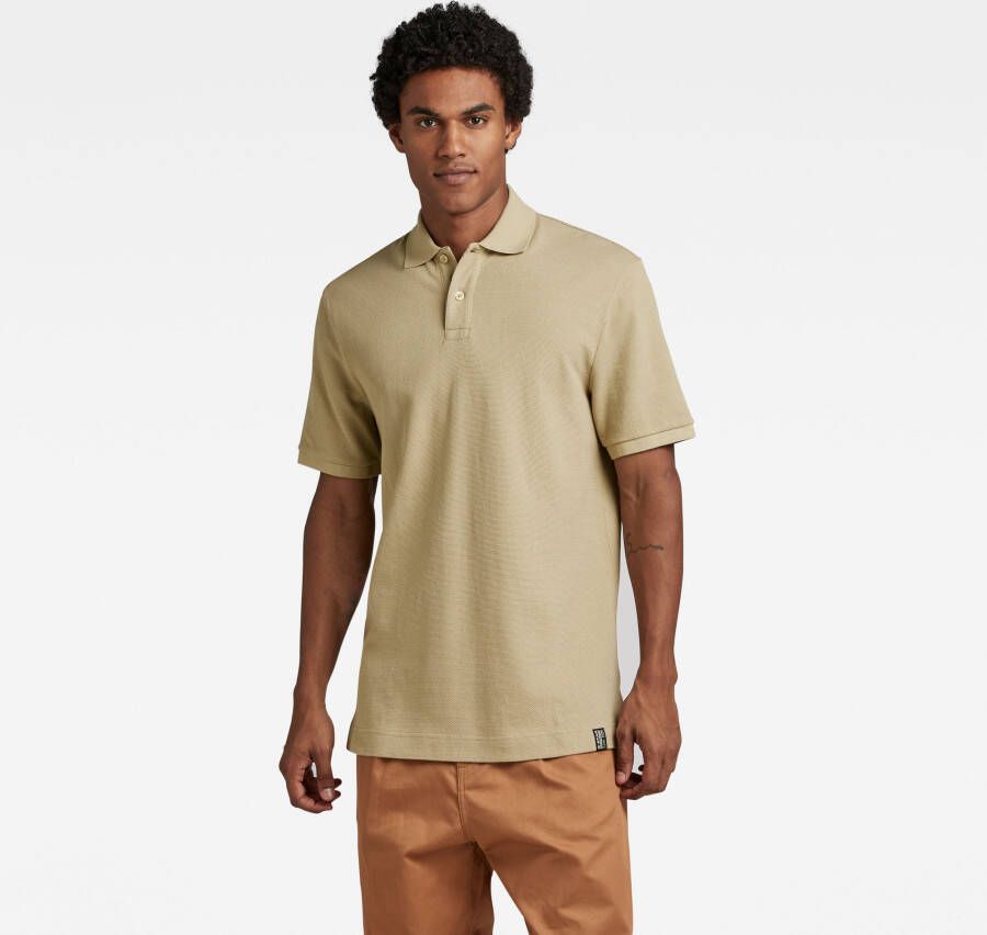G-Star RAW Essential Polo Beige Heren
