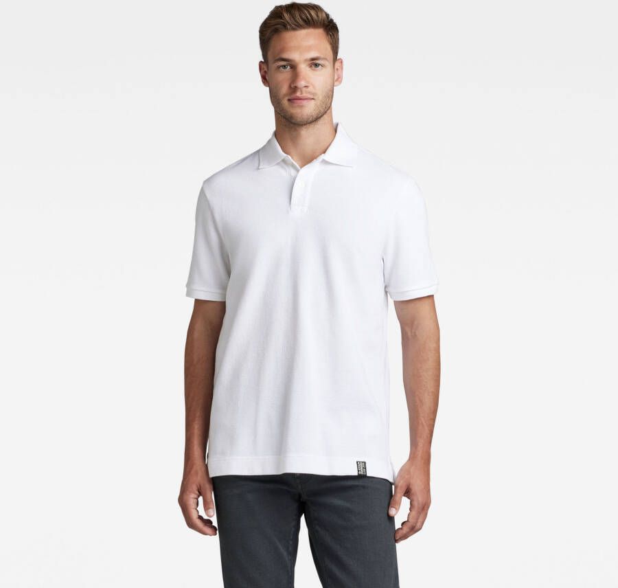 G-Star RAW Essential Polo Wit Heren