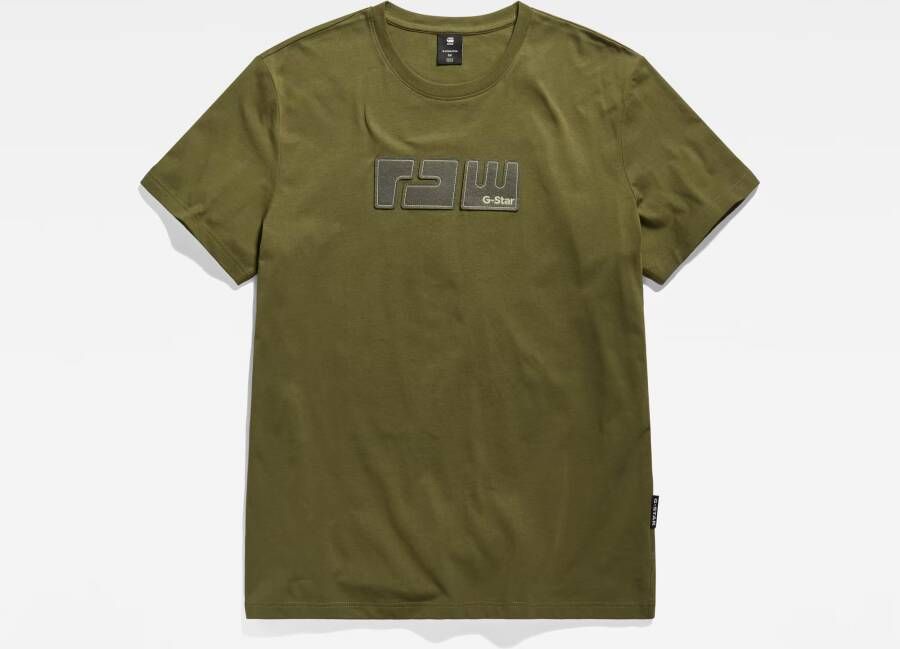 G-Star RAW Felt R T Overshirt Groen Heren