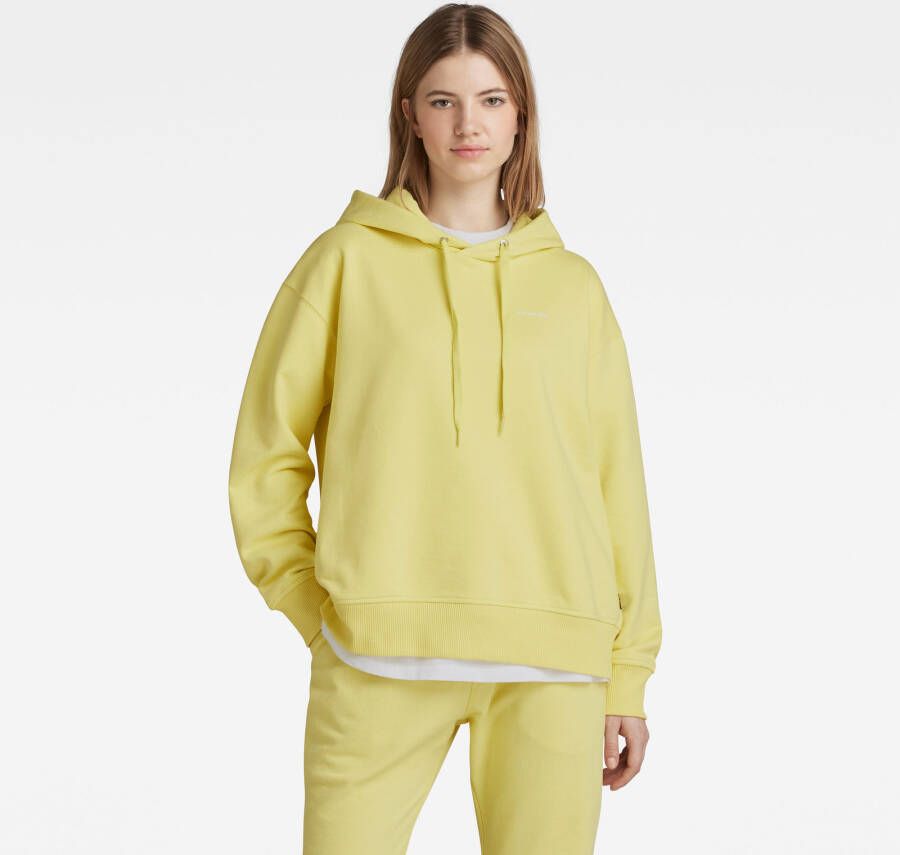 G-Star RAW Graphic Core Hoodie Geel Dames