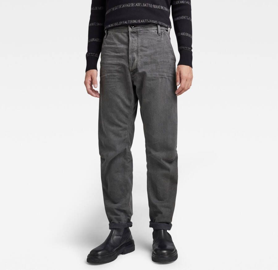 G-Star RAW Grip 3D Relaxed Tapered Jeans Grijs Heren