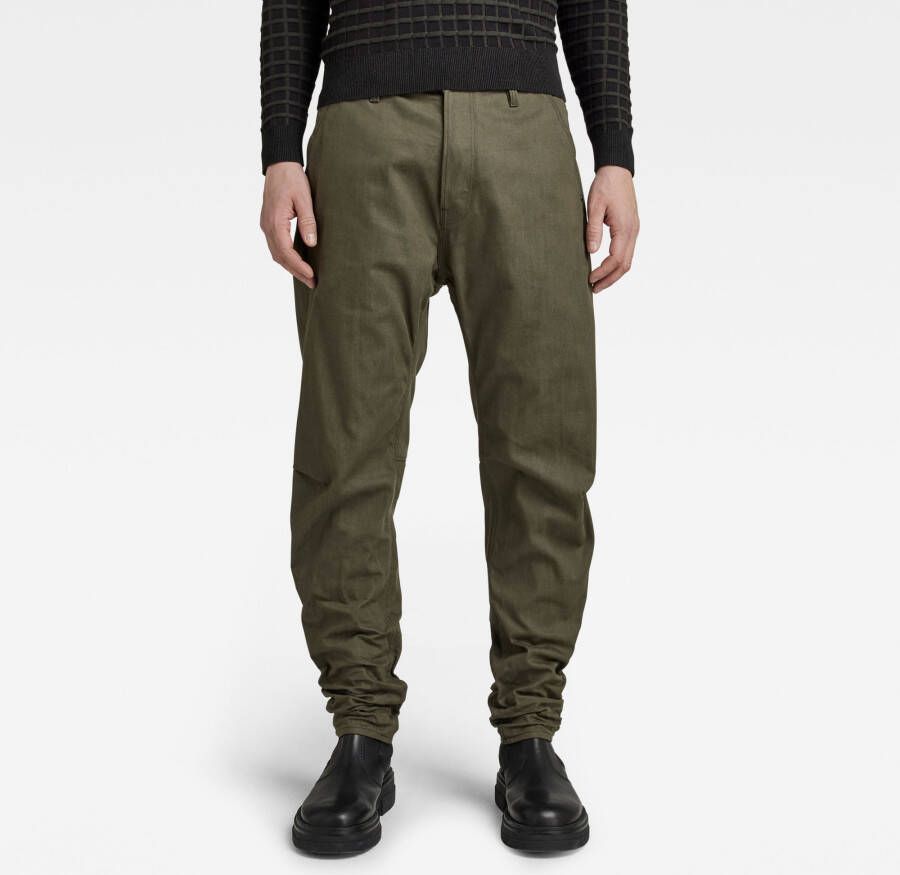 G-Star RAW Grip 3D Relaxed Tapered Jeans Groen Heren