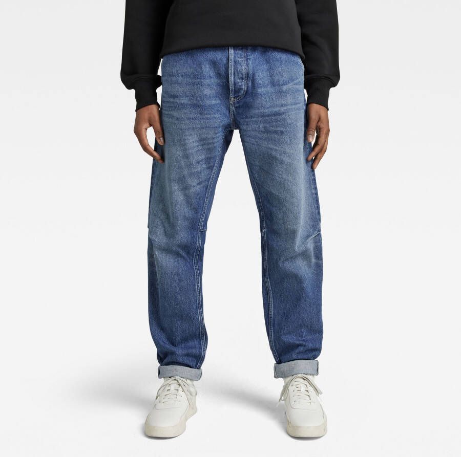 G-Star RAW Grip 3D Relaxed Tapered Jeans Midden blauw Heren