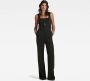 G-Star RAW High Waist Jumpsuit Zwart Dames - Thumbnail 1