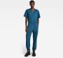 G-Star RAW Jumpsuit Bohdana Midden blauw Dames - Thumbnail 2