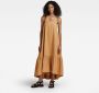G-Star RAW Jurk Para Simple Bruin Dames - Thumbnail 1