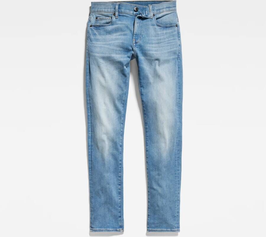 G-Star Raw slim fit jeans sun faded niagara Blauw Jongens Stretchdenim 116