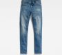 G-Star Raw slim fit jeans faded cascade Blauw Jongens Stretchdenim Effen 116 - Thumbnail 1