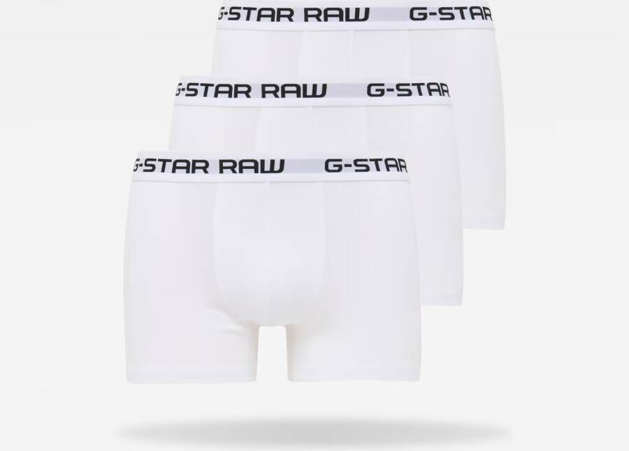 G-Star RAW Classic Boxer Set Van 3 Wit Heren