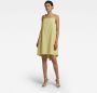 G-Star RAW Korte Jurk Para Simple Groen Dames - Thumbnail 1