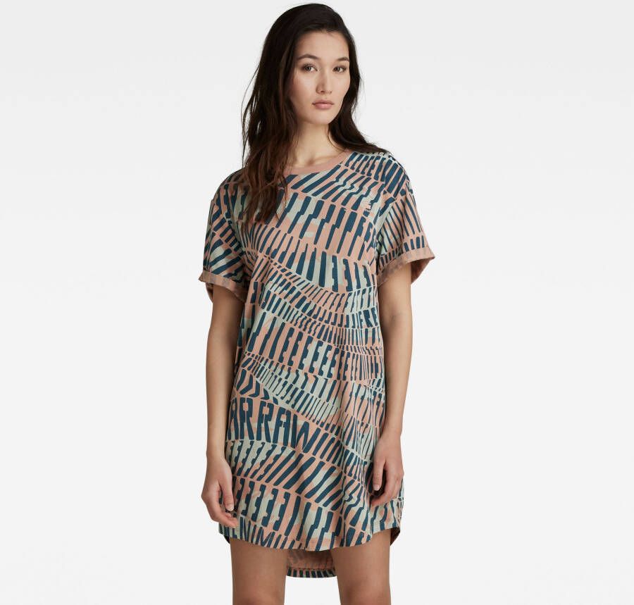 G-Star RAW Lash Fem Loose Dress Meerkleurig Dames