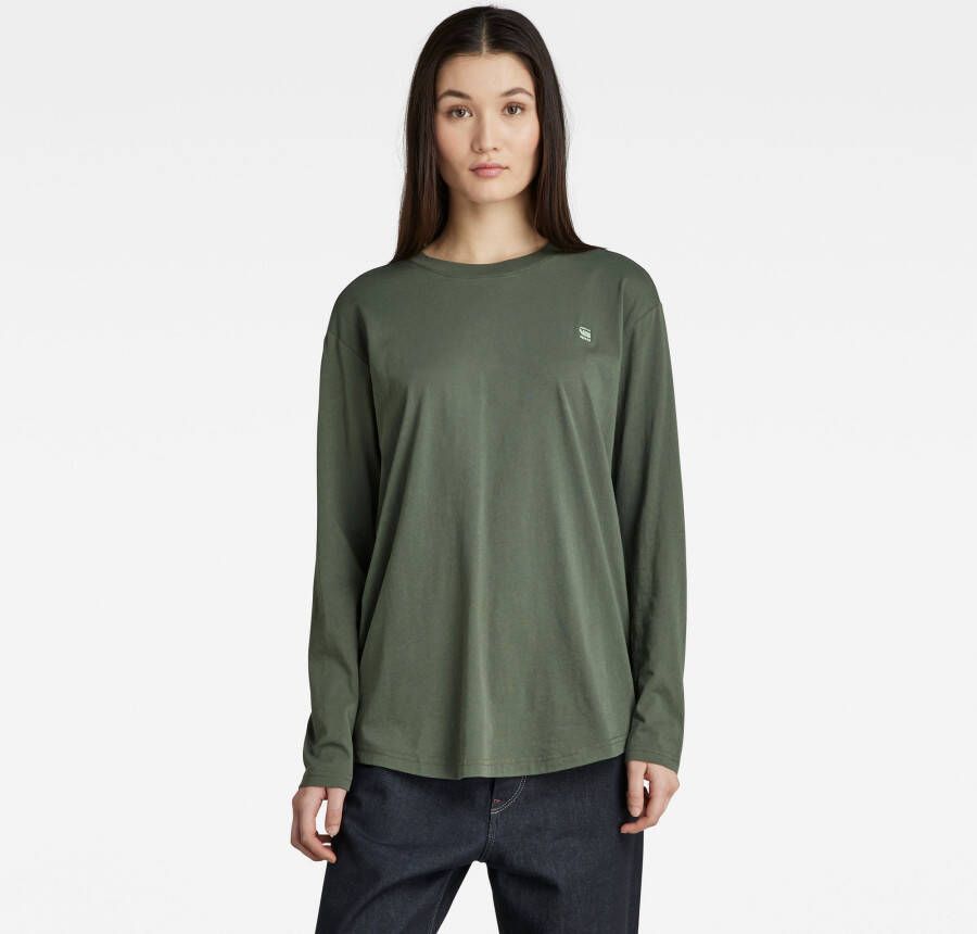 G-Star RAW Lash Fem Loose Top Groen Dames