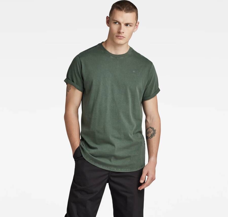 G-Star RAW T-shirt van biologisch katoen graphite