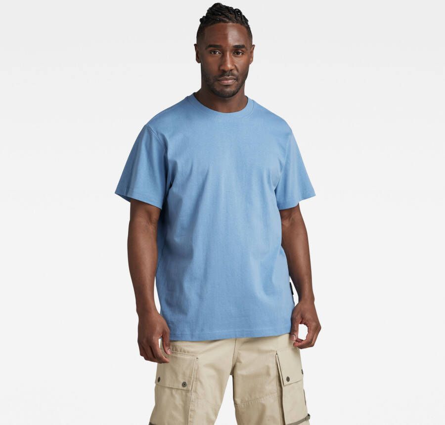 G-Star RAW Loose T-Shirt Midden blauw Heren