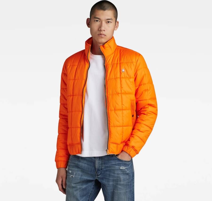 G-Star RAW Meefic Quilted Jack Oranje Heren