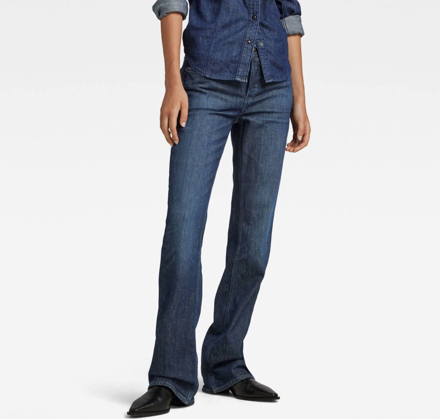 G-Star RAW Noxer Bootcut Jeans Donkerblauw Dames - Foto 2