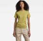 G-Star RAW Nysid Slim Top Groen Dames - Thumbnail 1