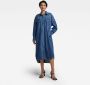 G-Star RAW Overhemdjurk Boxy Midden blauw Dames - Thumbnail 1