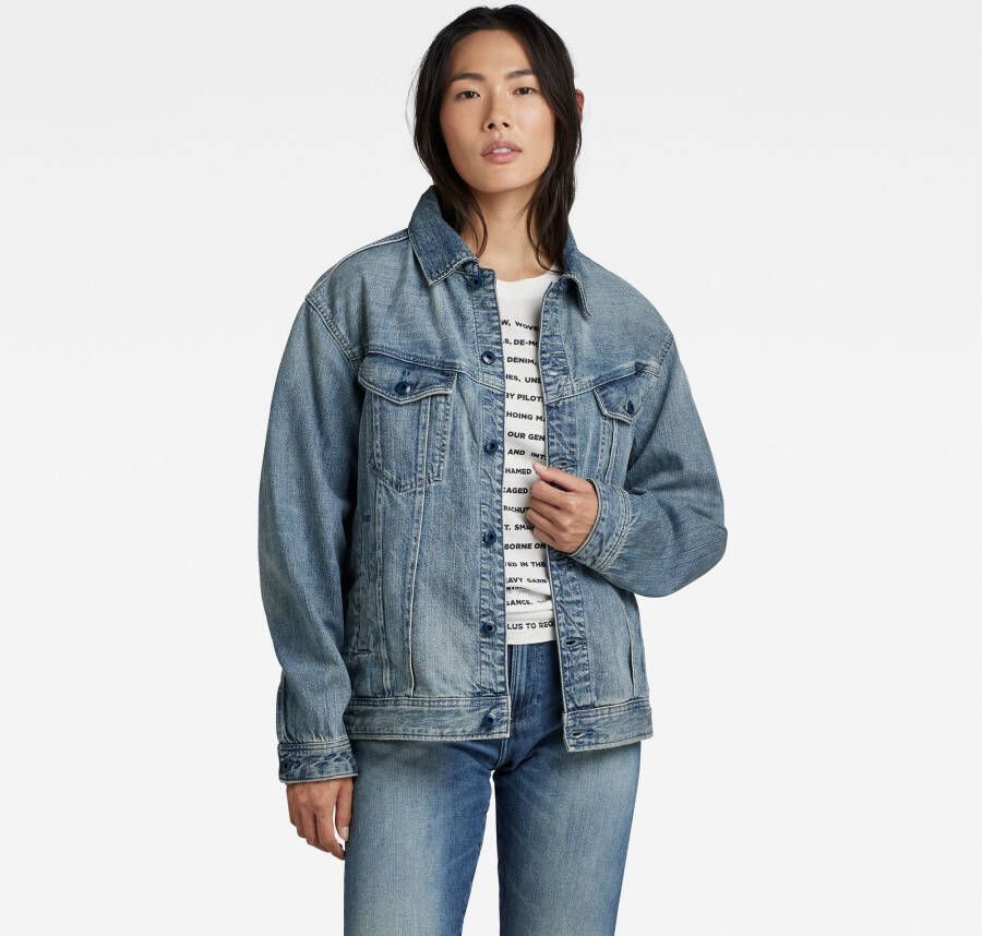 G-Star RAW Oversized Western Jack Lichtblauw Dames