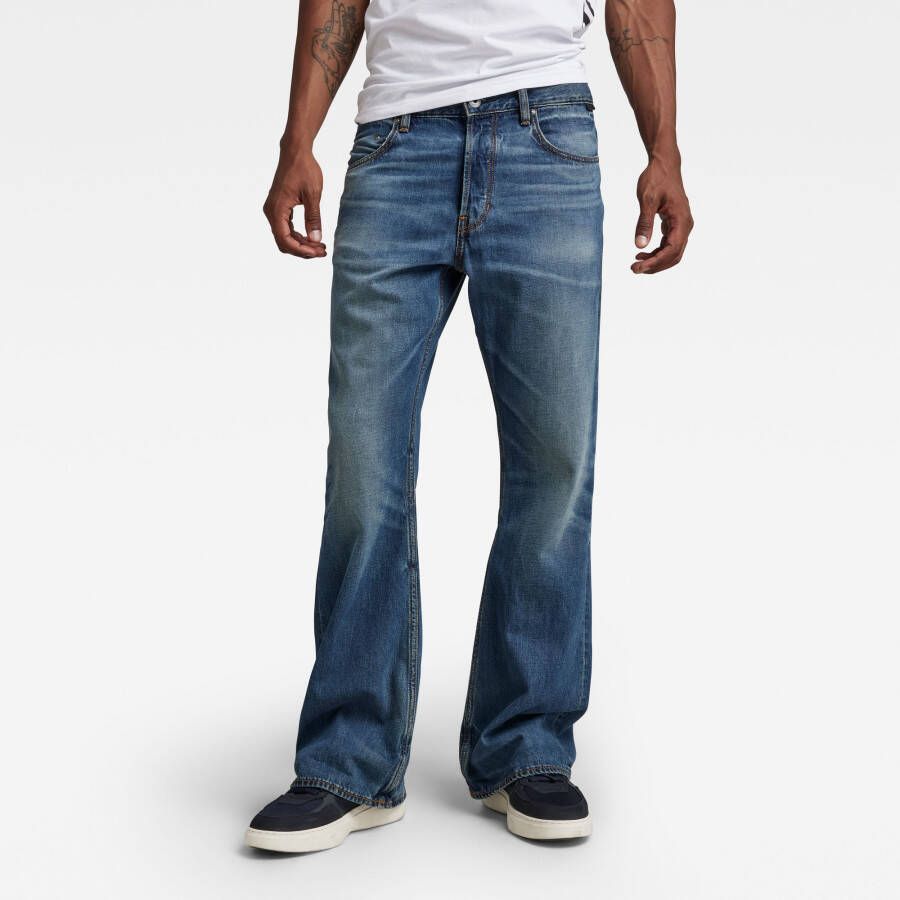 G-Star RAW Premium Triple A Bootcut Jeans Midden blauw Heren