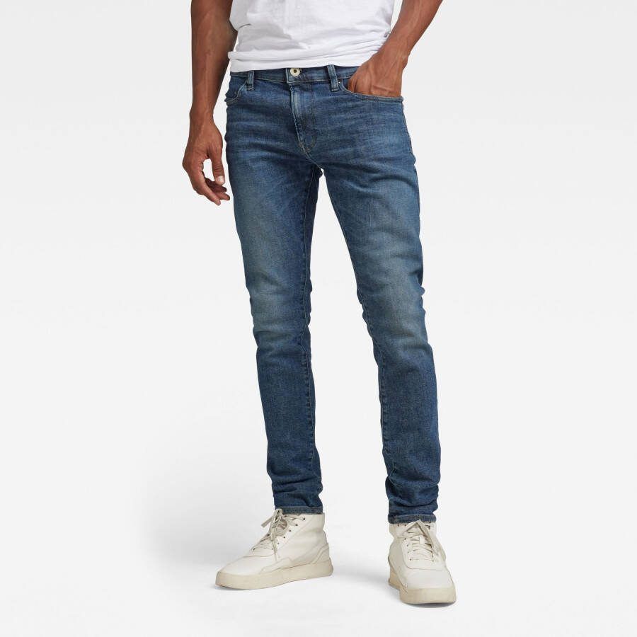 G-Star Nieuw leven in Skiny Bokari Blue Superstrech Blauw Heren - Foto 2