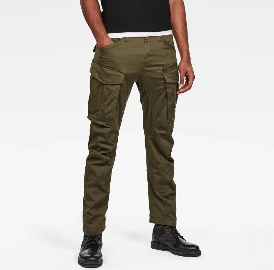 G-Star RAW Rovic Zip 3D Straight Tapered Pant Groen Heren