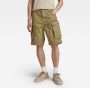 G-Star RAW Rovic Zip Relaxed Short Groen Heren - Thumbnail 1