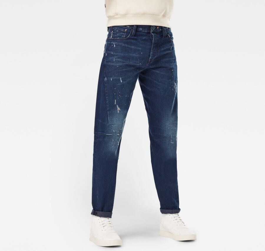 G-Star RAW Scutar 3D Tapered Jeans Donkerblauw Heren
